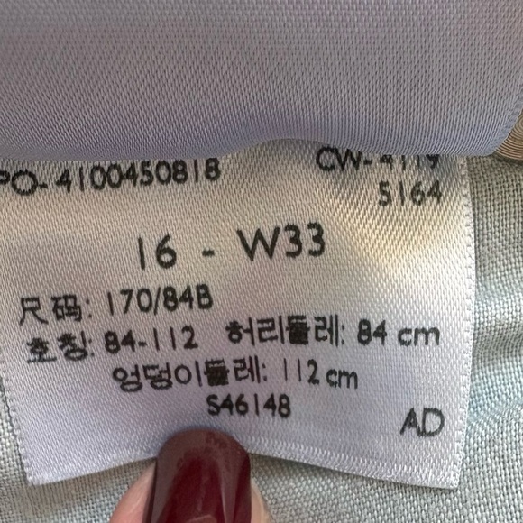 Signature by Levi Strauss Jean Shorts Mid Rise Slim Shorts Size 16 W33 - Picture 5 of 9